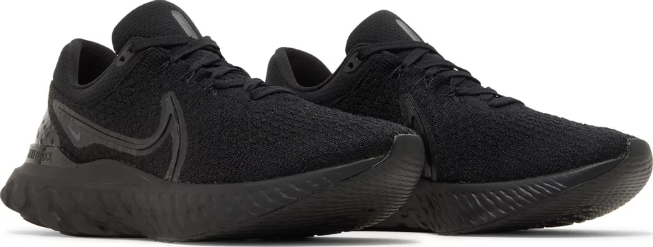 Womens Nike React Infinity Run FK 3 (Black)