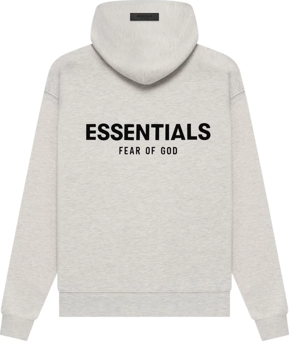 Fear of God Essentials Hoodie (Light Oatmeal)