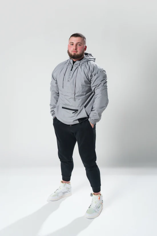 Undrground Lightweight Pull Over Half Zip (Cadet Grey)