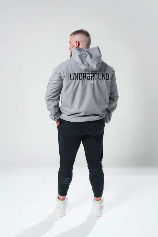 Undrground Lightweight Pull Over Half Zip (Cadet Grey)