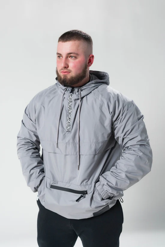 Undrground Lightweight Pull Over Half Zip (Cadet Grey)