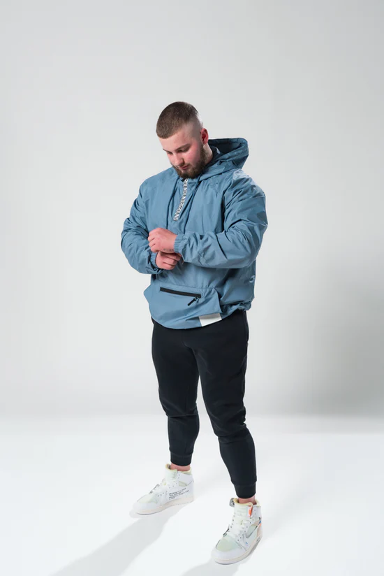 Undrground Lightweight Pull Over Half Zip (Cool Grey)