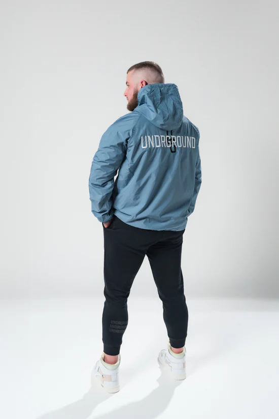 Undrground Lightweight Pull Over Half Zip (Cool Grey)