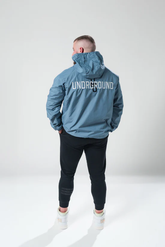 Undrground Lightweight Pull Over Half Zip (Cool Grey)