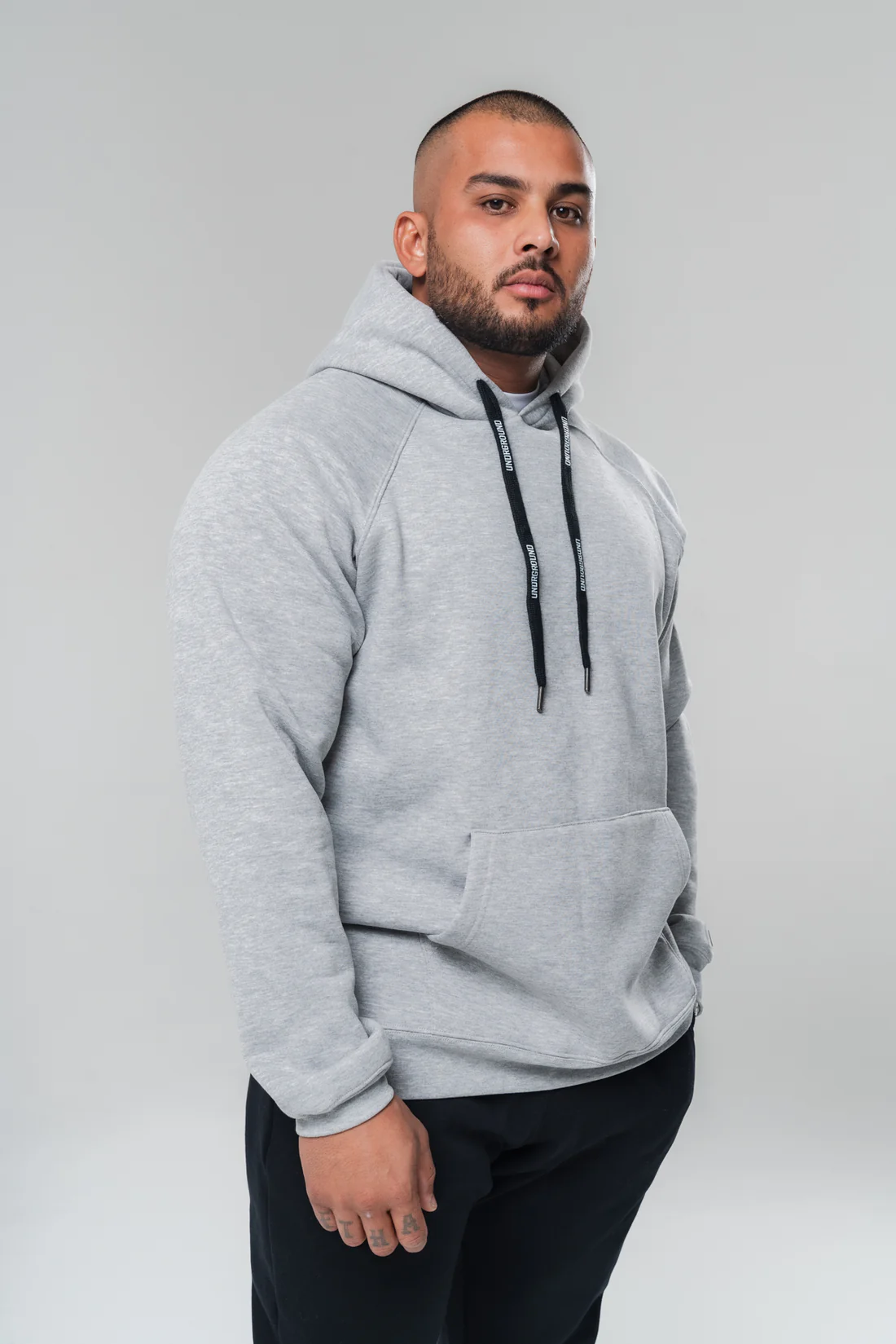 Undrground Marble UG Warm Up Hoodie (Grey)