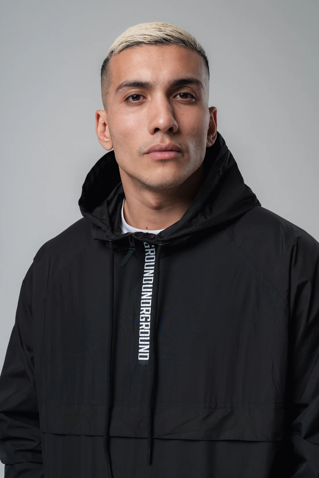 Undrground Lightweight Pull Over Half Zip (Black)