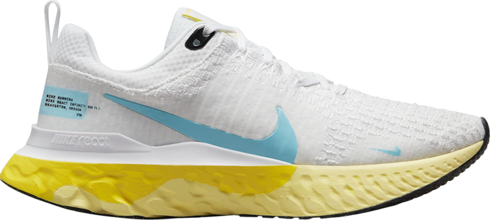 Nike React Infinity Run FK 3 (White/Baltic Blue)