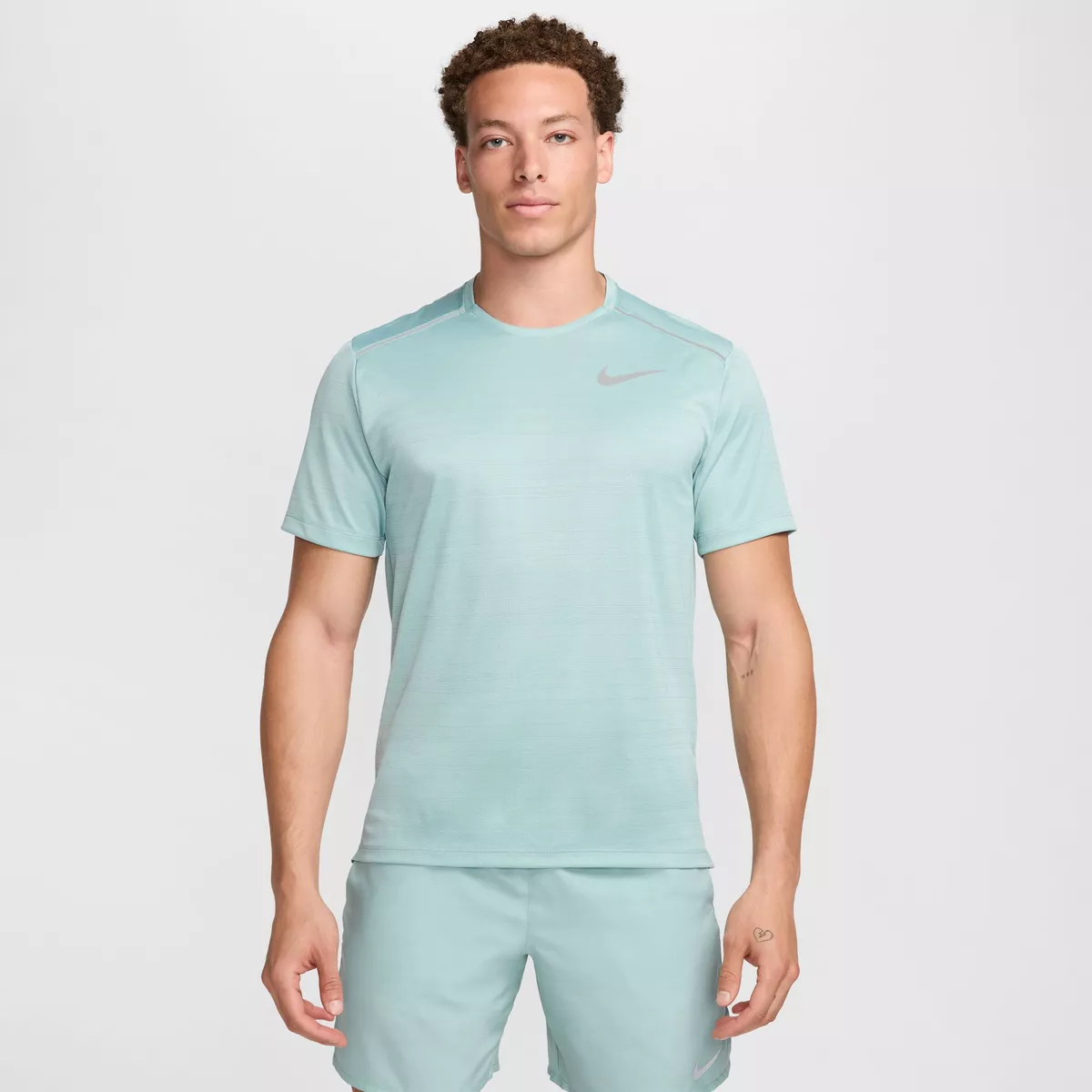 Nike Dri-Fit Miler 1.0 T-Shirt (Mineral Mint)