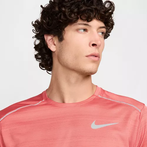 Nike Dri-Fit Miler 1.0 T-Shirt (Adobe Red)