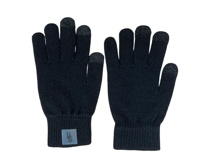 Undrground Knitted Cotton Gloves (Black)