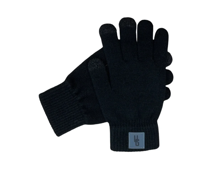 Undrground Knitted Cotton Gloves (Black)