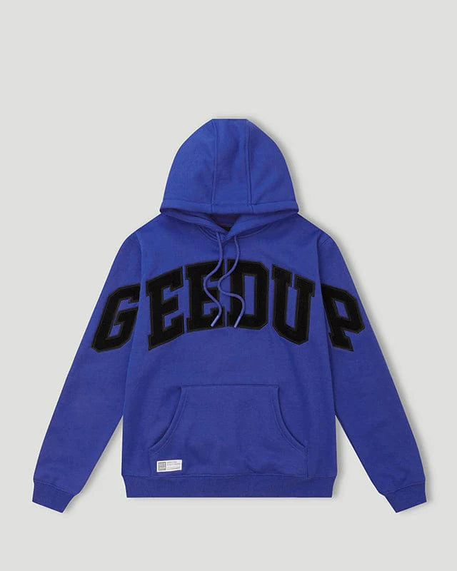 Geedup Team Logo Hoodie Royal Blue/Black | Sneaker Hut