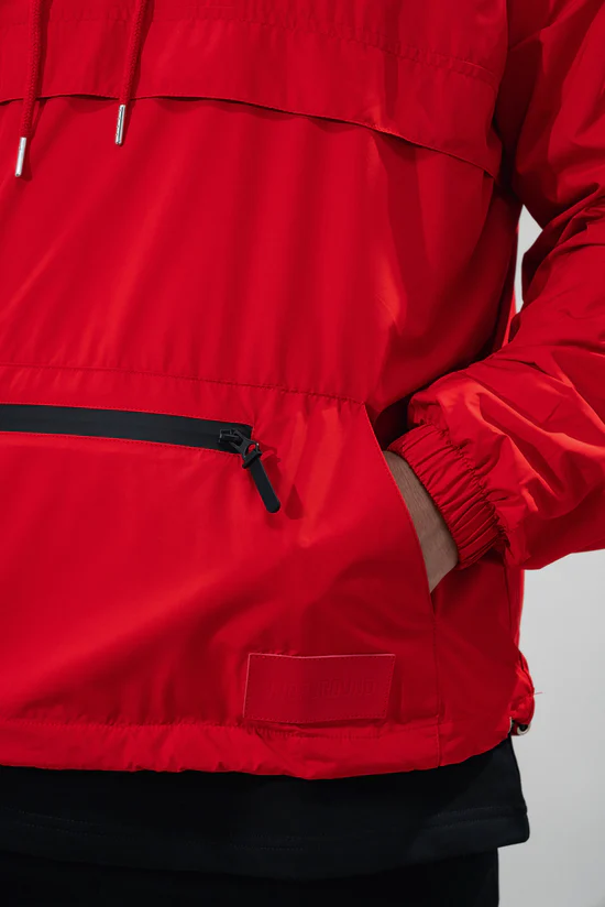 Undrground Lightweight Pull Over Half Zip (Red)