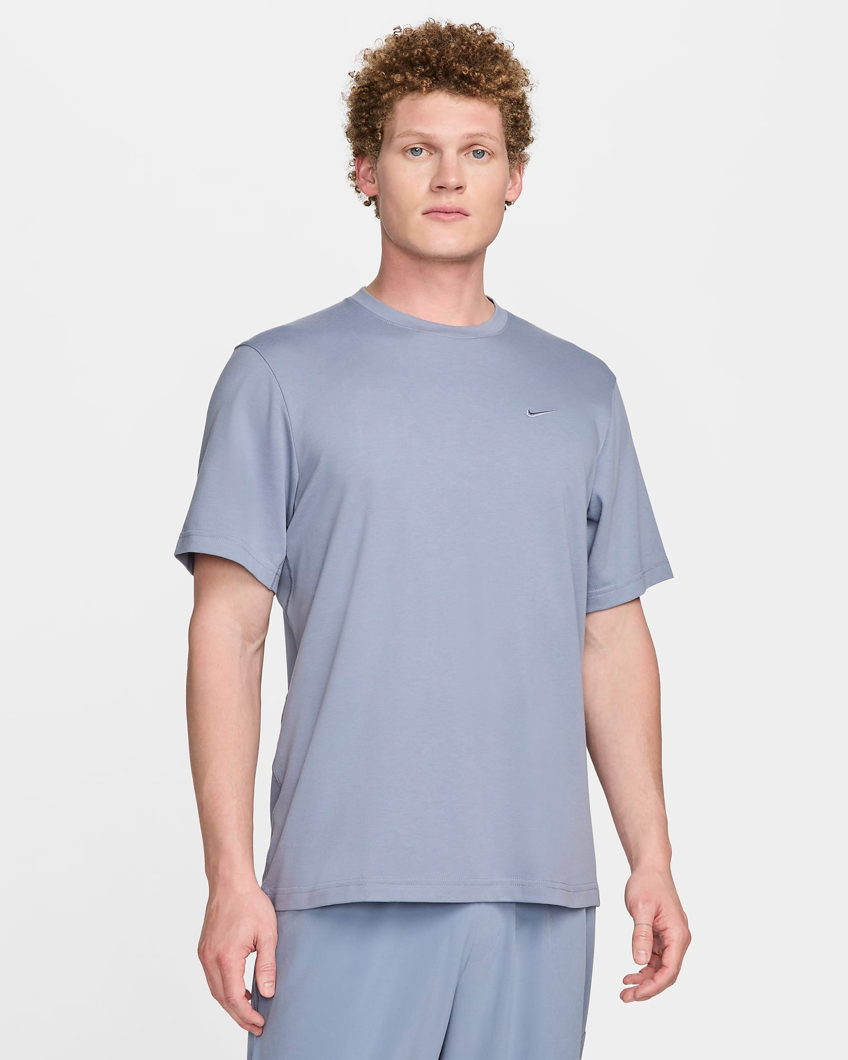 Nike Primary Men's Dri-FIT Short-sleeve Versatile Top (Ashen Slate)