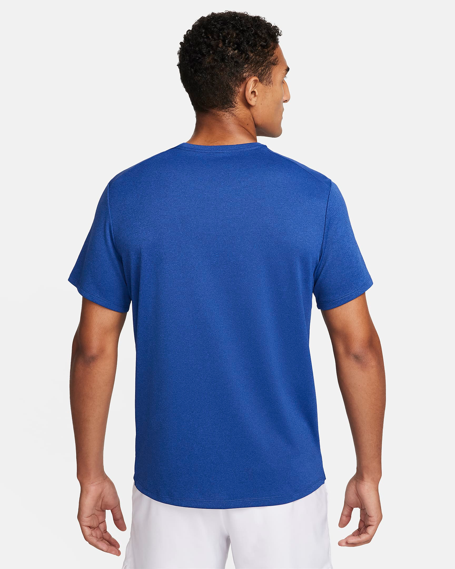 Nike Dri-Fit Miler T-Shirt (Blue)