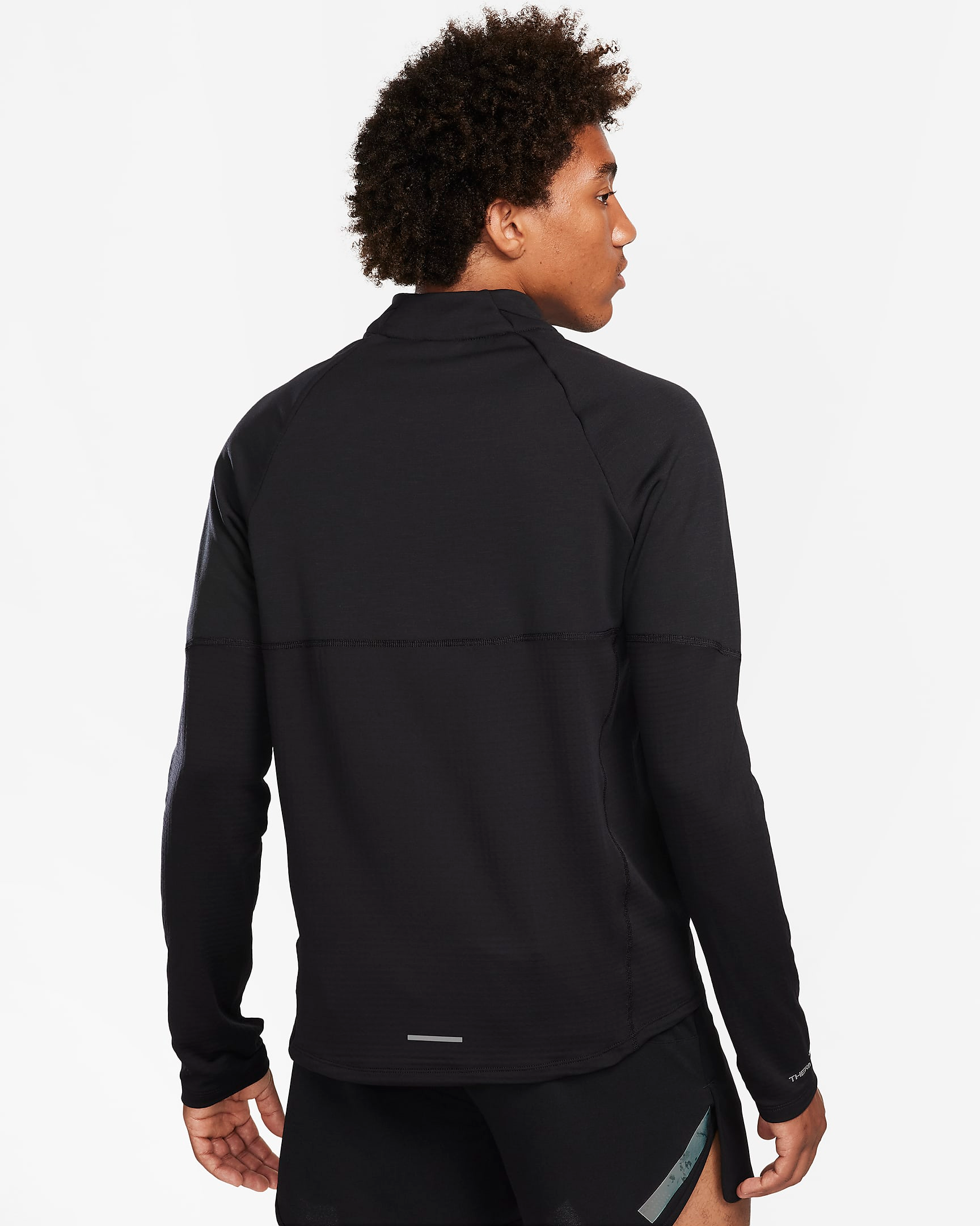 Nike Element Repel Men's Therma-FIT 1/2-Zip Running Top (Black)