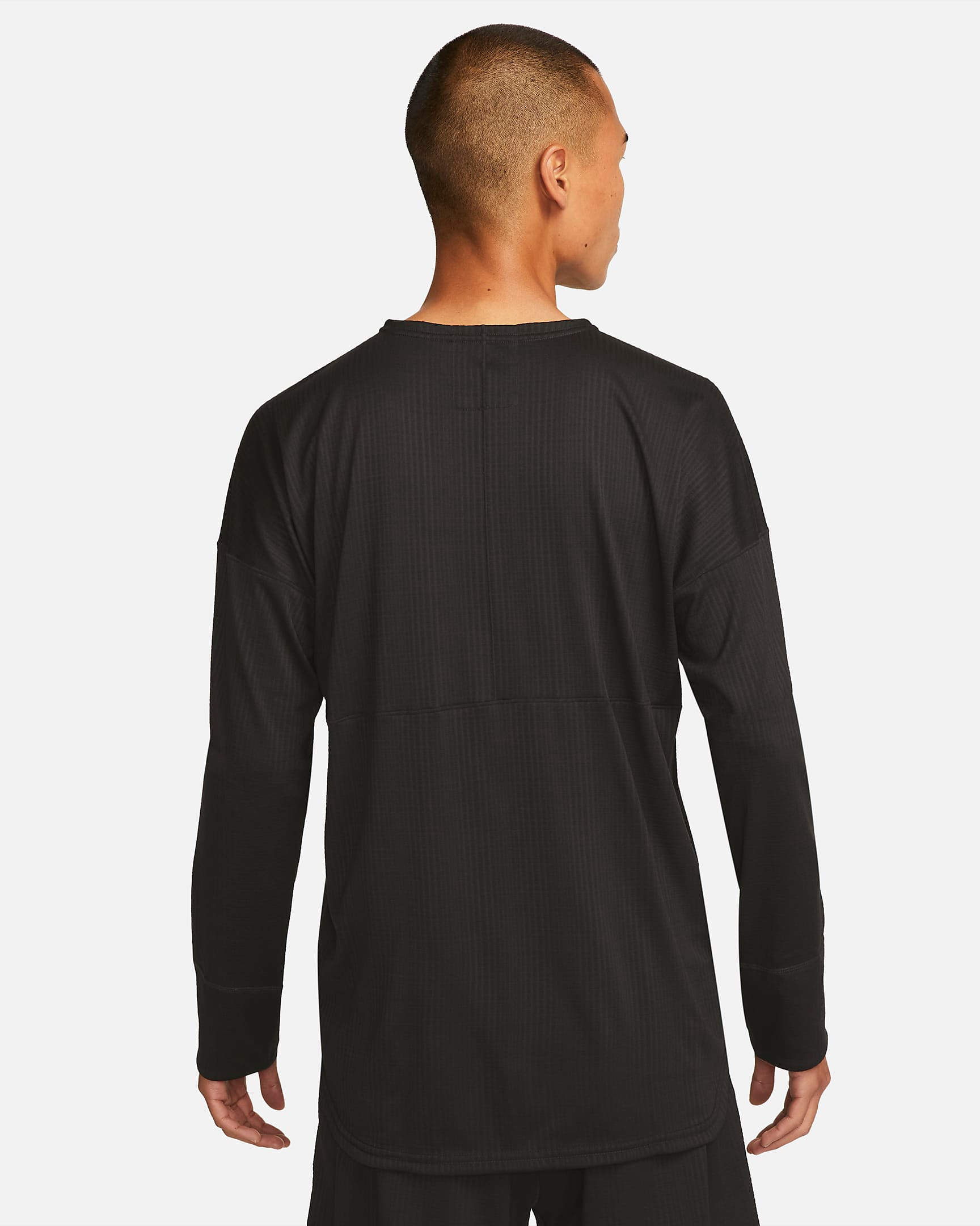 Nike Yoga Men's Dri-FIT Crew Top (Black)