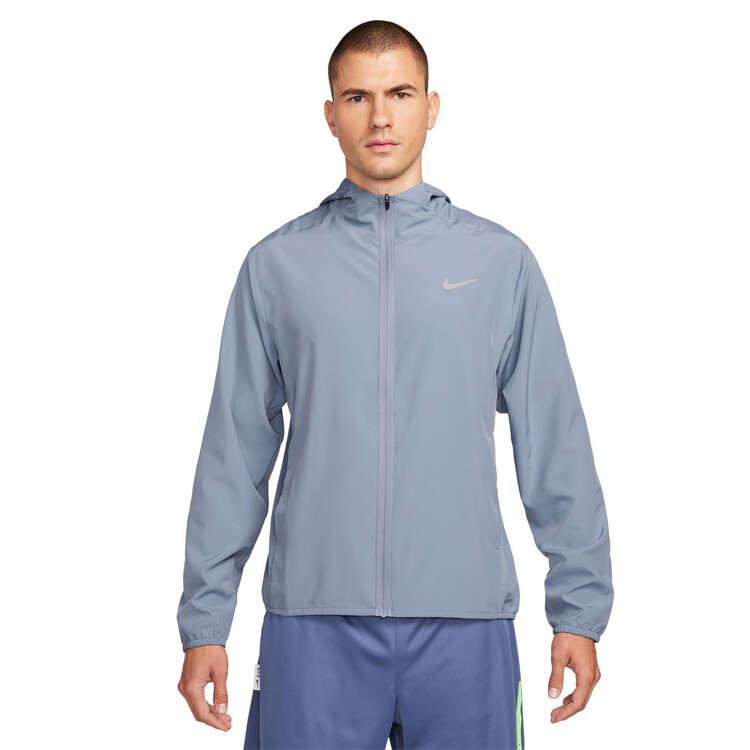 Nike Mens Form Dri-FIT Hooded Versatile Jacket (Ashen Slate)