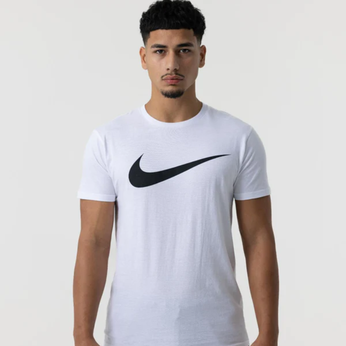 Nike Mens Swoosh Logo T-Shirt (White)