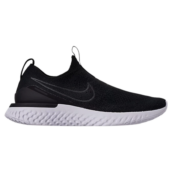 Nike Epic Phantom React Flyknit Black White Sneaker Hut