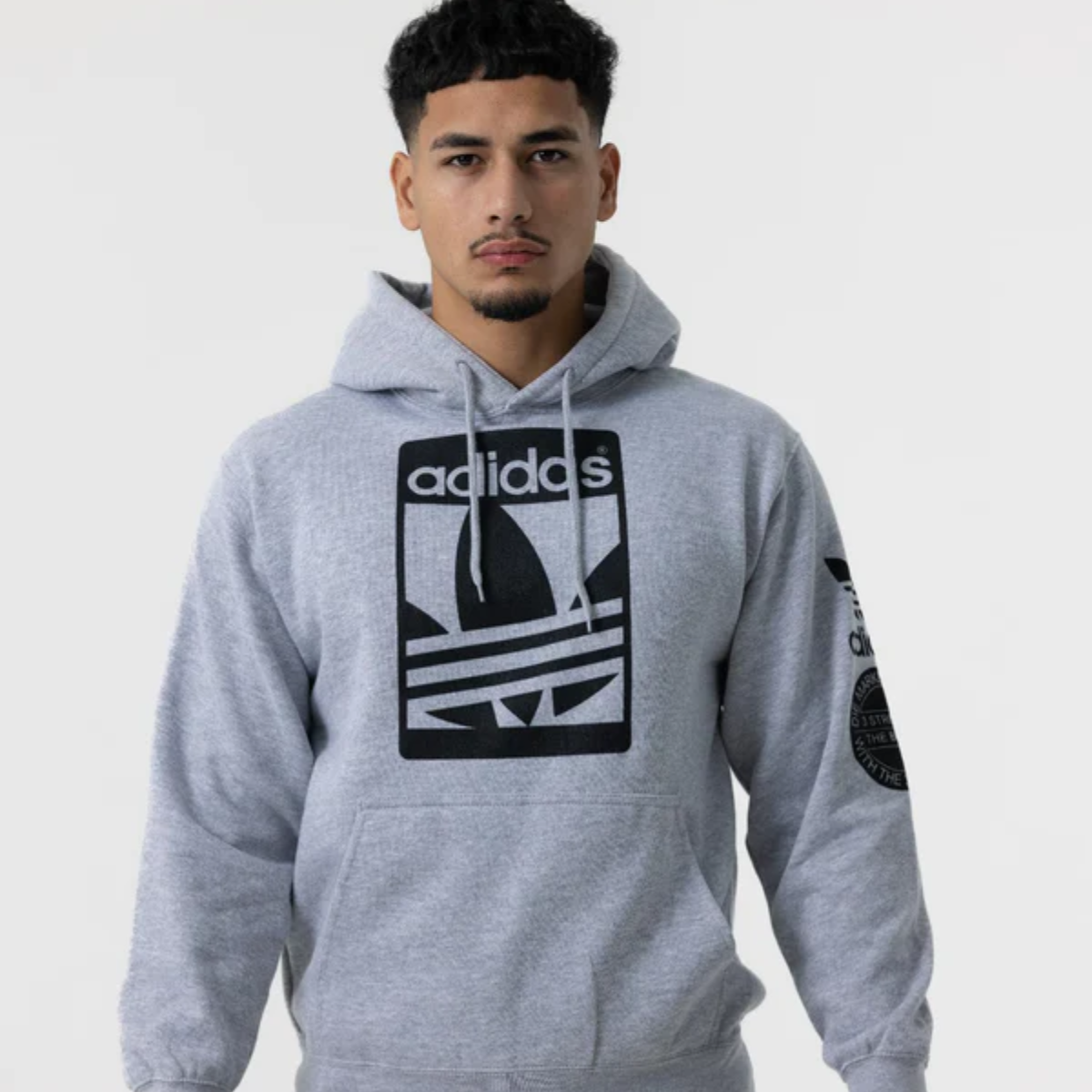 Adidas Mens STR Graph OTH Hoodie (Grey)