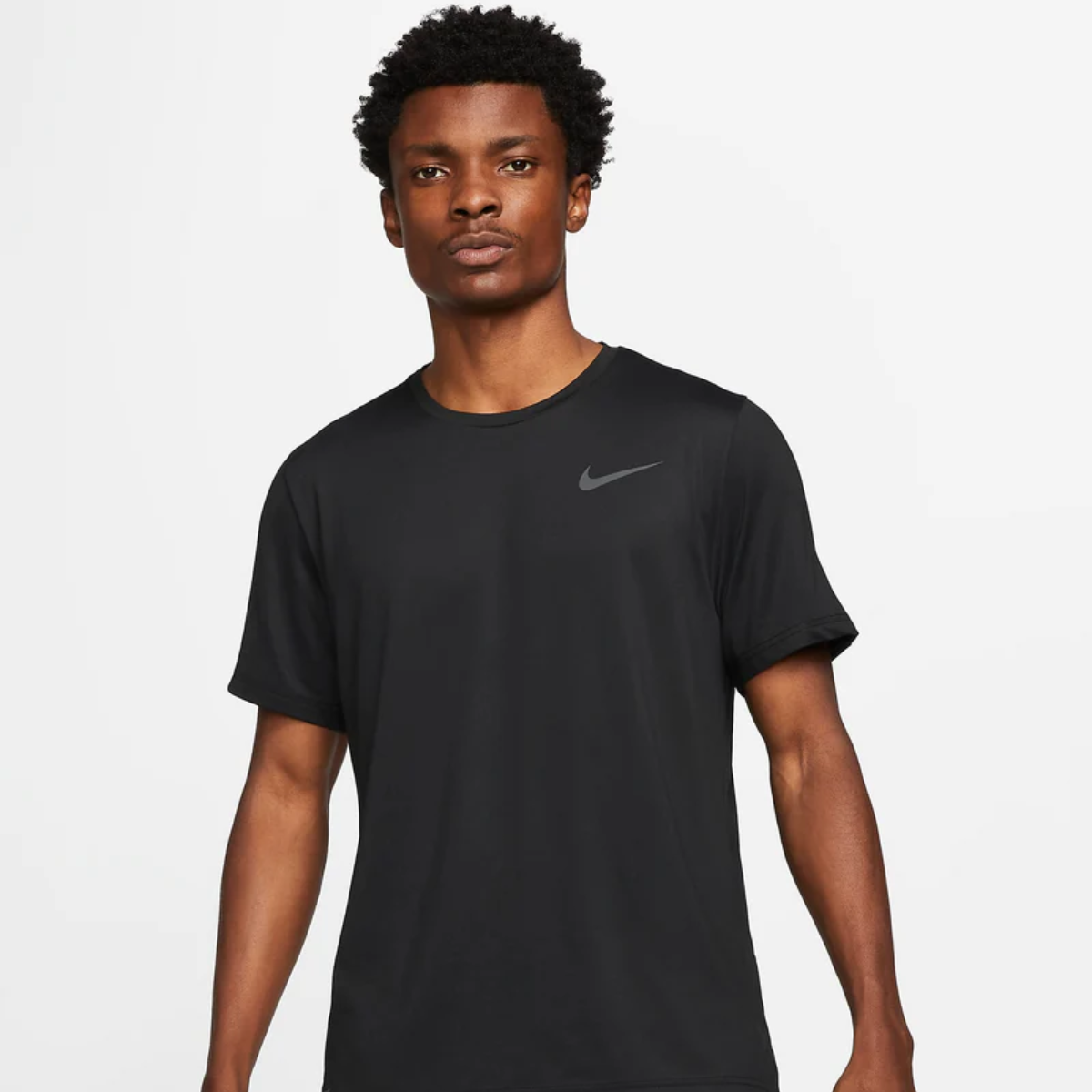 Nike Pro Dri-FIT Short-Sleeve T-Shirt (Black)