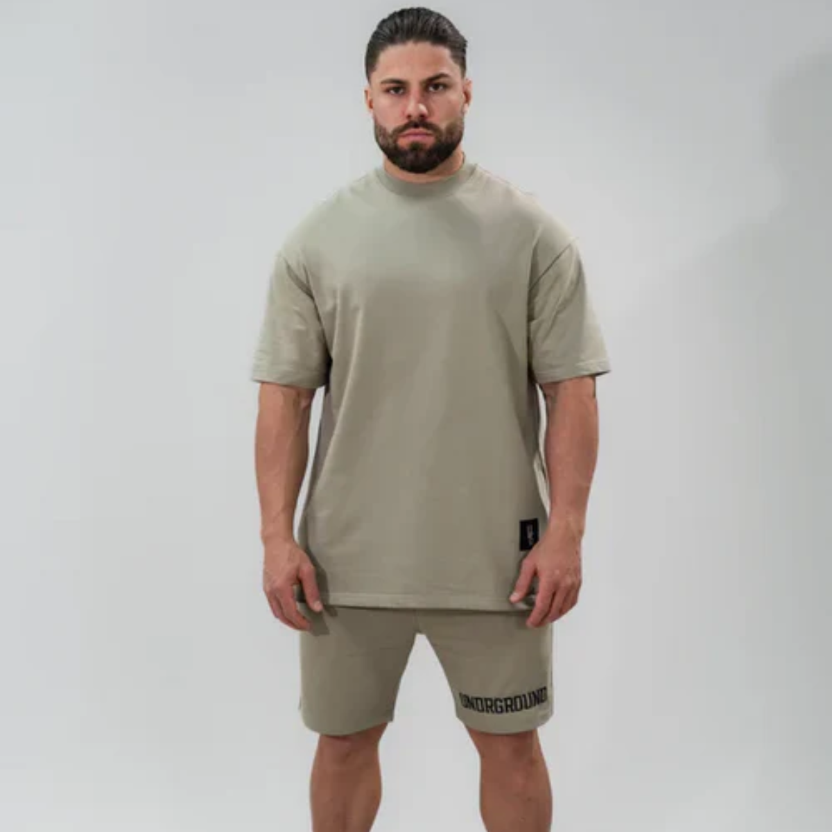 Undrground Relaxed Fit T-Shirt x Combat Khaki