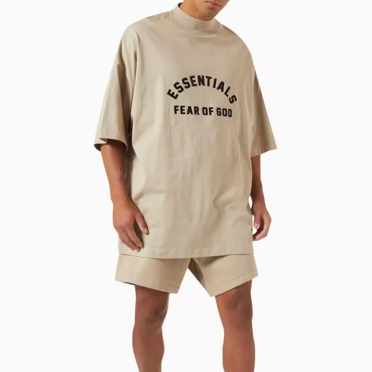 Fear of God Essentials T-Shirt (Dusty Beige)