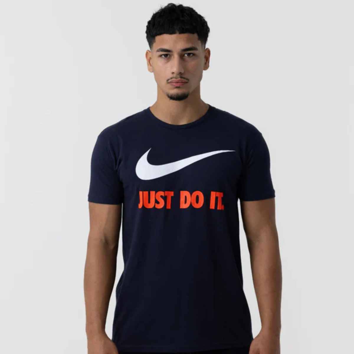 Nike Mens Just Do It T-Shirt (Navy/Red)