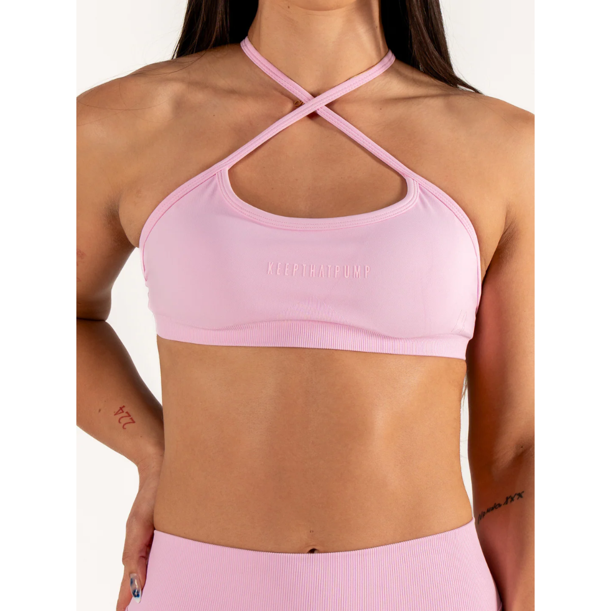 KEEPTHATPUMP LJ Crop (Pink)