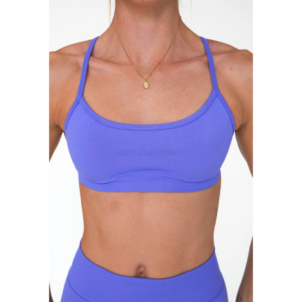 KEEPTHATPUMP LJ Crop (Indigo)