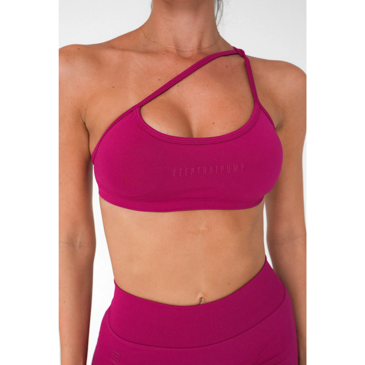 KEEPTHATPUMP LJ Crop (Cranberry)
