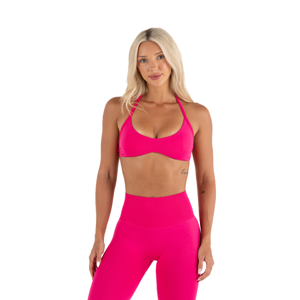 KEEPTHATPUMP Recoil Bralette (Pitaya)