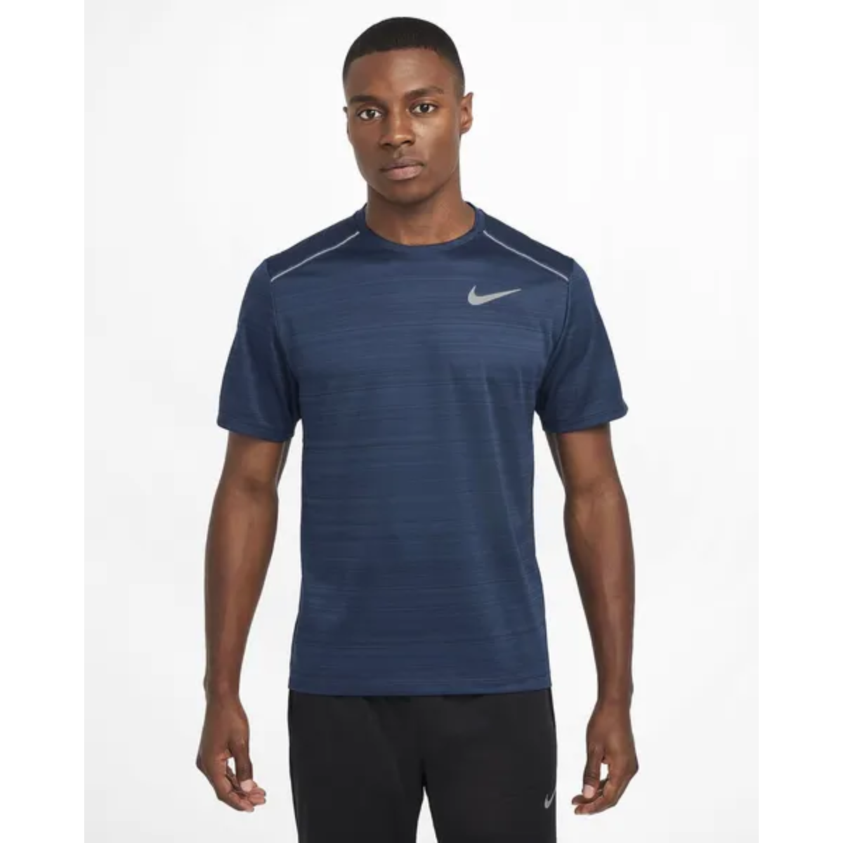 Nike Dri-Fit Miler 1.0 T-Shirt (Navy)