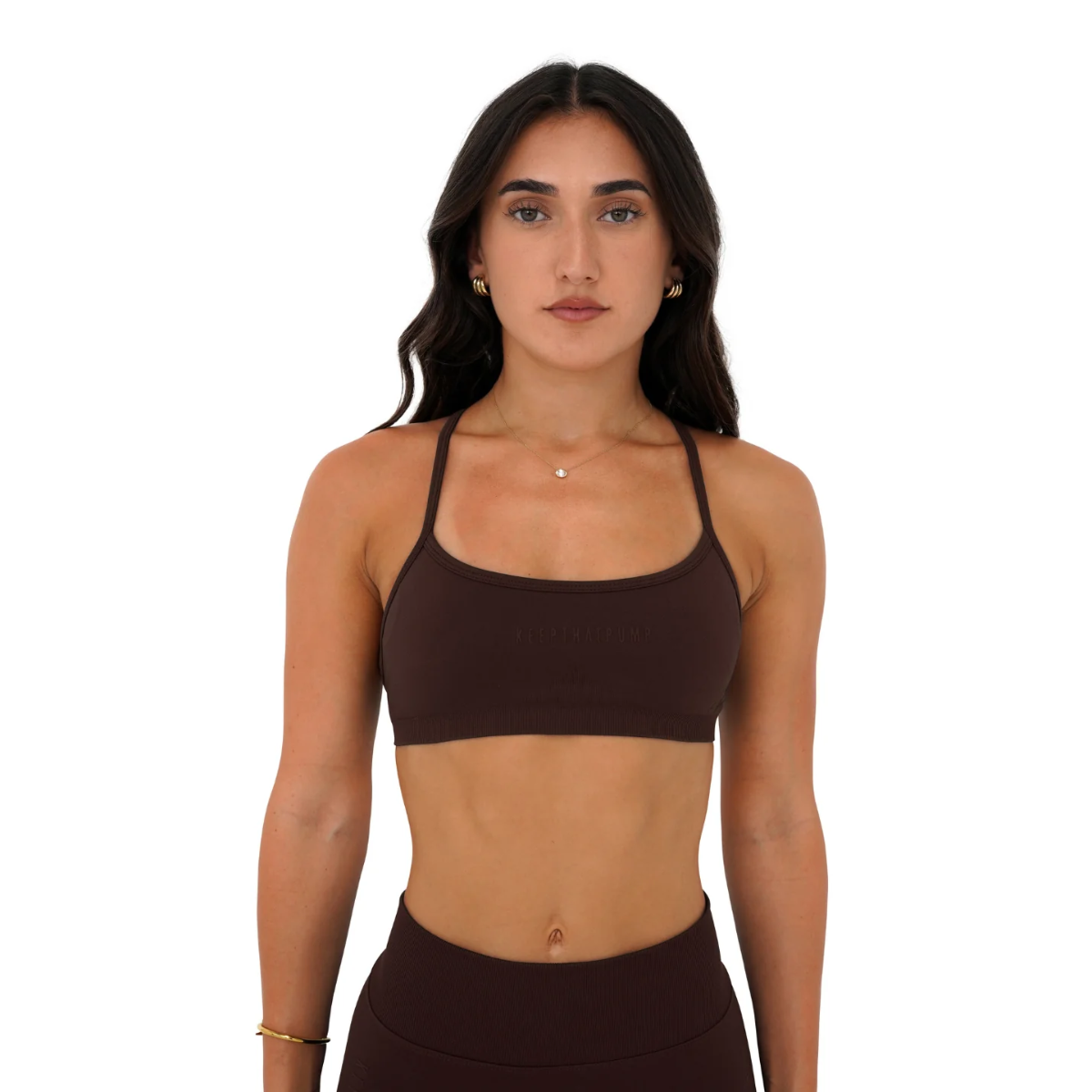 KEEPTHATPUMP LJ Crop (Espresso)