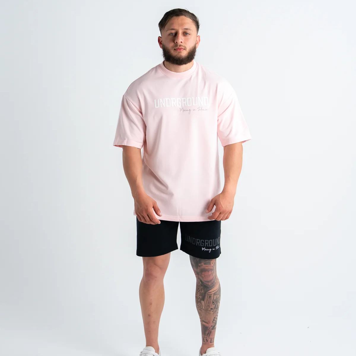 Undrground Moving In Silence T-Shirt (Faded Rose)