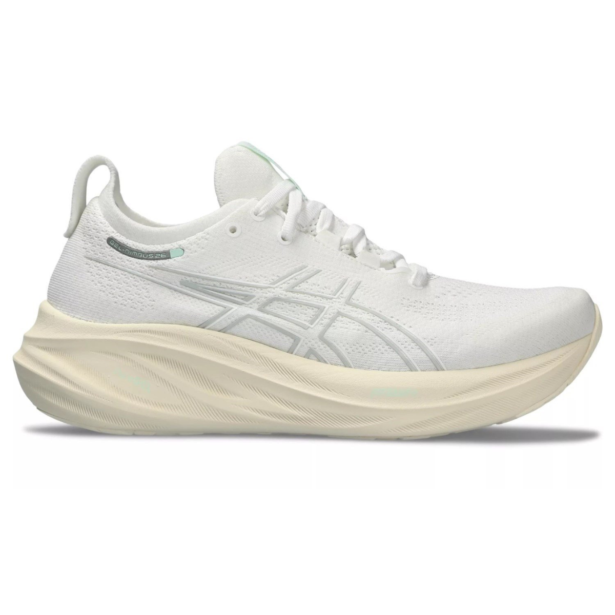 ASICS GEL-Nimbus 26 (White/White)