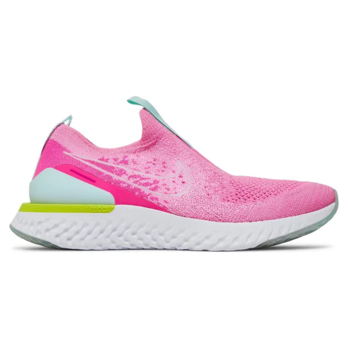 Nike Epic Phantom React Flyknit Psychic Pink Sneaker Hut