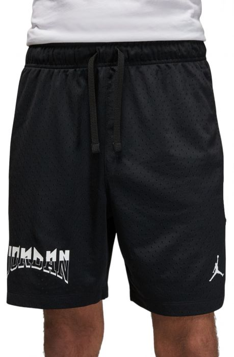 Jordan Dri-Fit Sport Mesh Sports Shorts (Black)