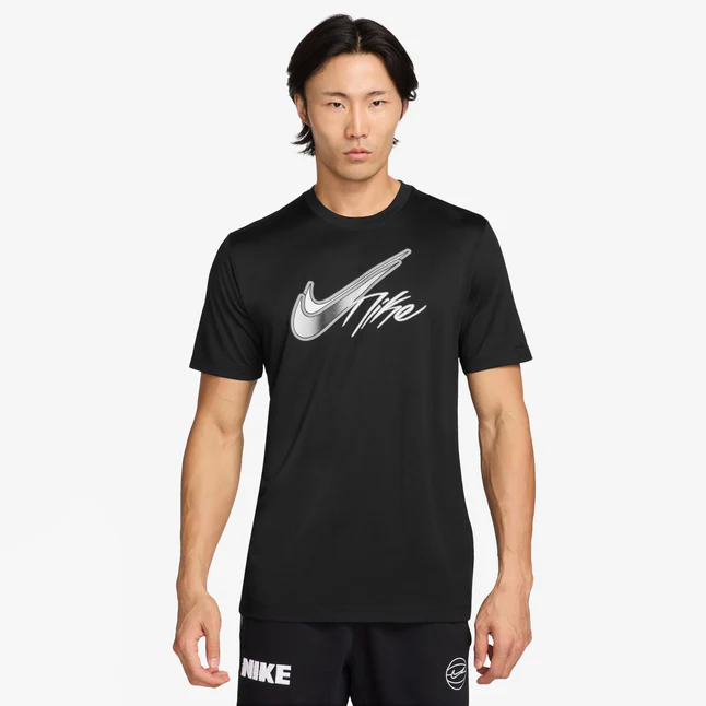 Nike Dri-Fit Basketball T-Shirt (Black)