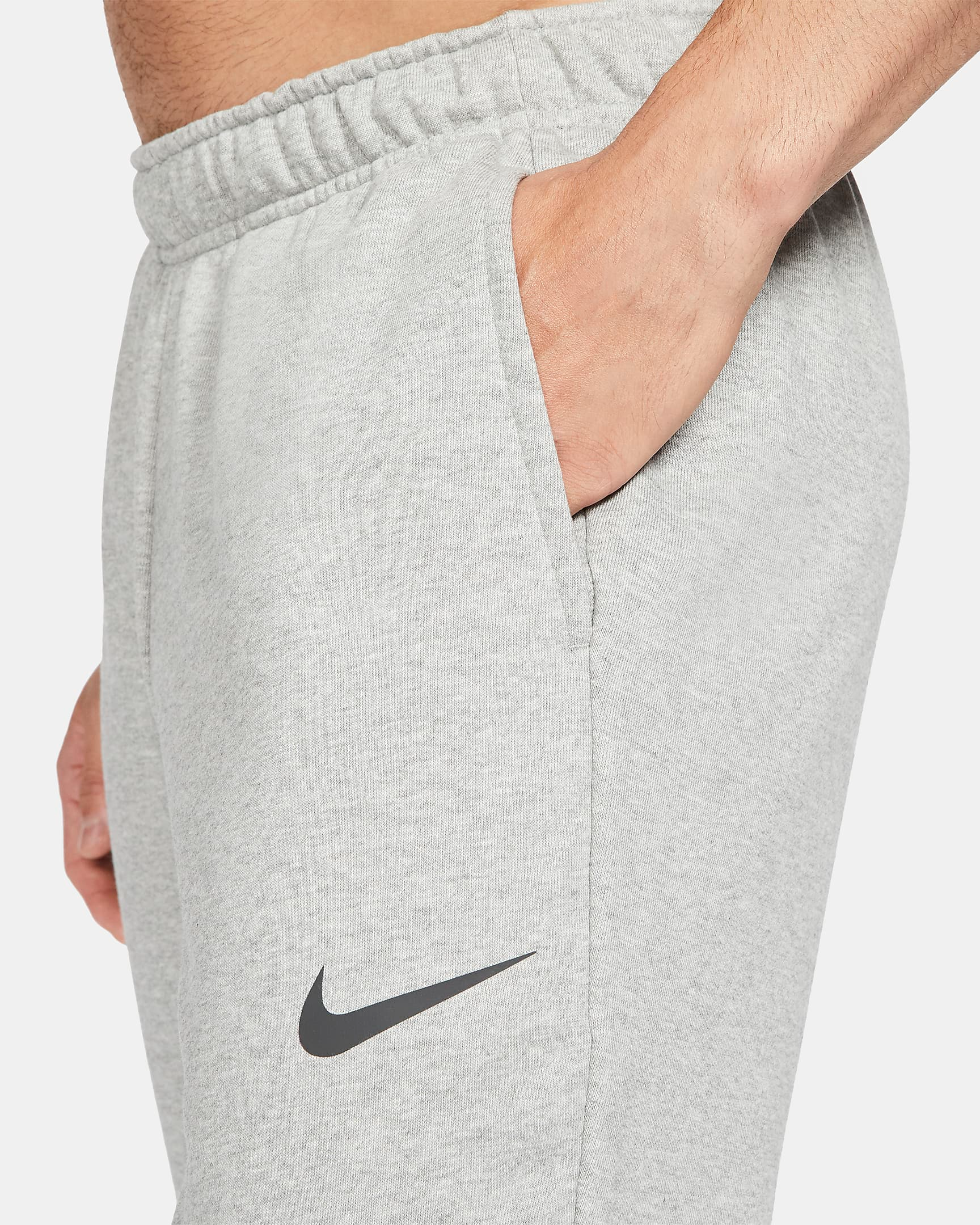 Nike Dri-FIT Men's Fleece Training Pants (Grey)