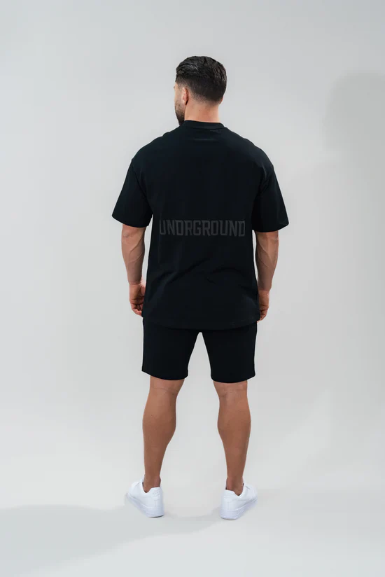 Undrground Relaxed Fit T-Shirt x Jet Black