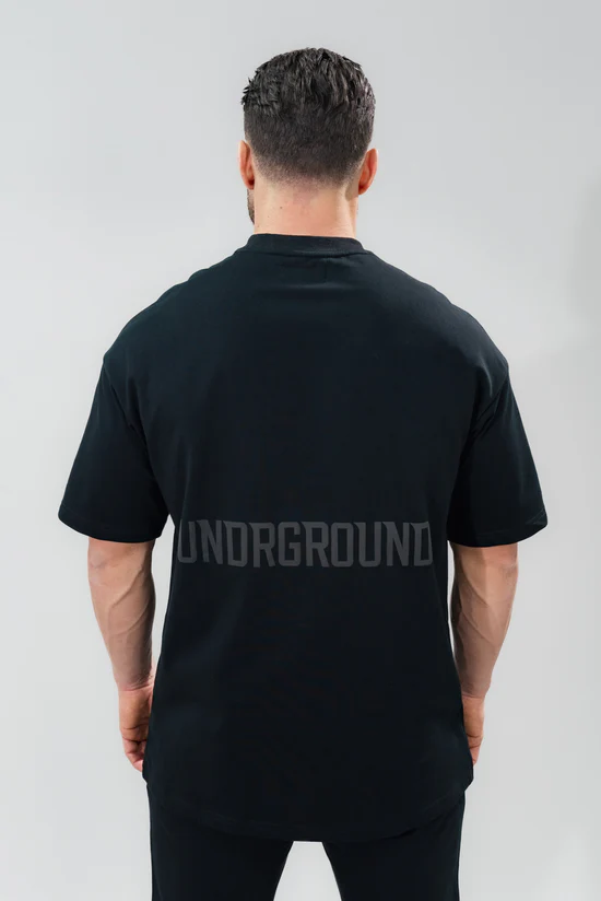 Undrground Relaxed Fit T-Shirt x Jet Black