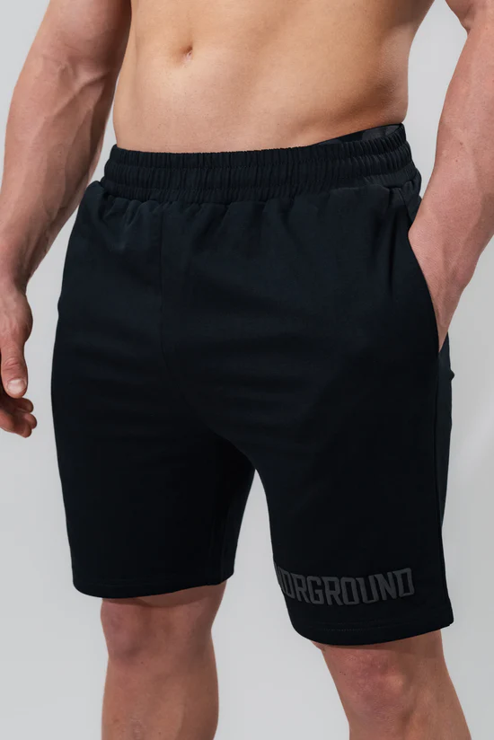 Undrground Relaxed Fit Shorts x Jet Black