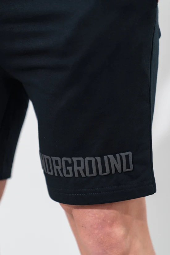 Undrground Relaxed Fit Shorts x Jet Black