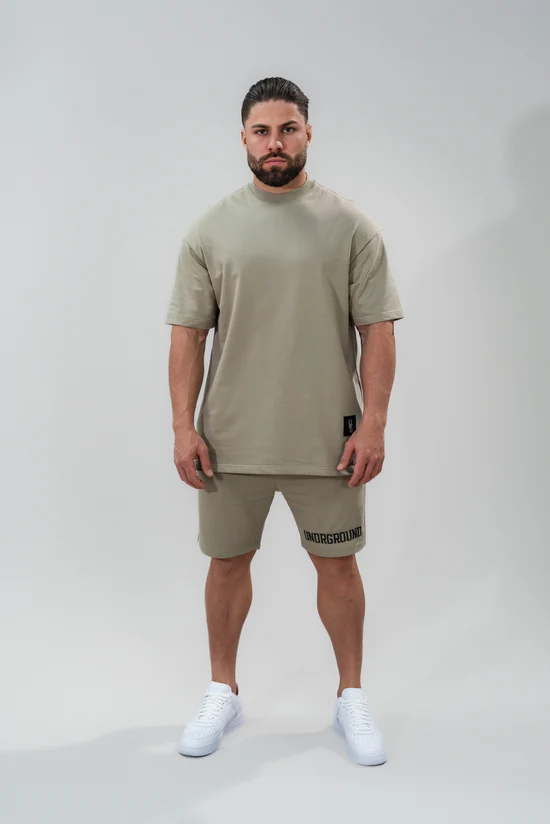 Undrground Relaxed Fit T-Shirt x Combat Khaki