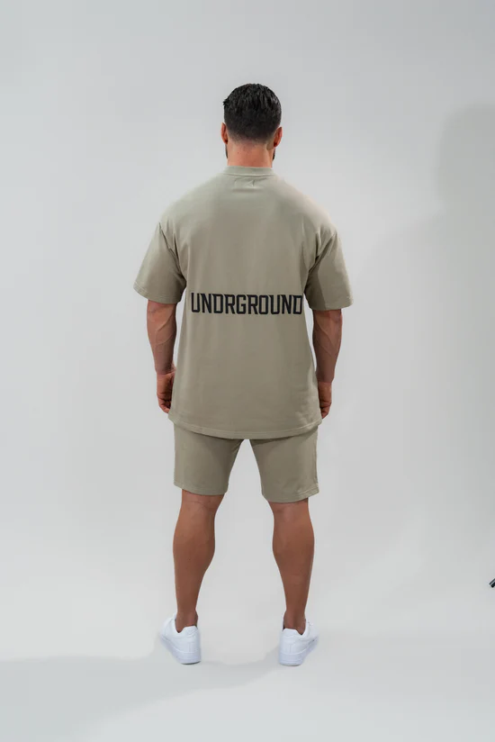 Undrground Relaxed Fit T-Shirt x Combat Khaki