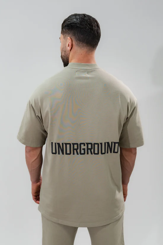 Undrground Relaxed Fit T-Shirt x Combat Khaki