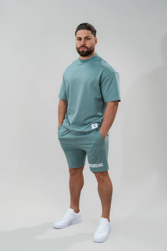 Undrground Relaxed Fit Shorts x Slate Blue