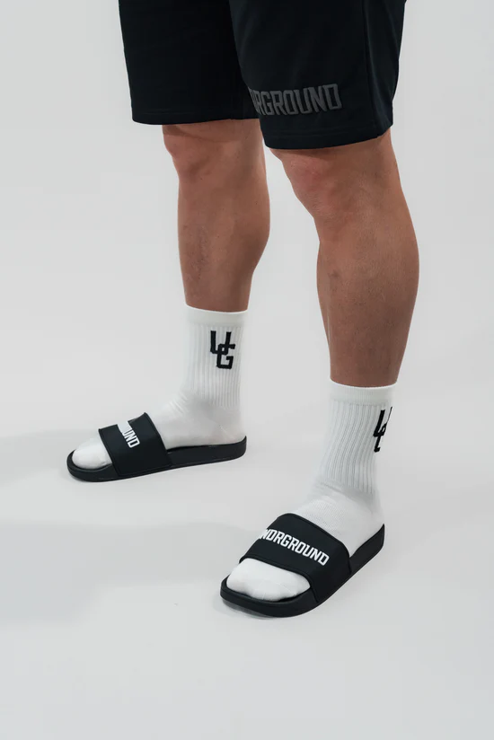 Undrground Street Slides (Black/White)